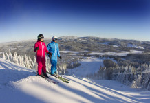 Säfsen Alpin in Dalarna, photo Richard Ström